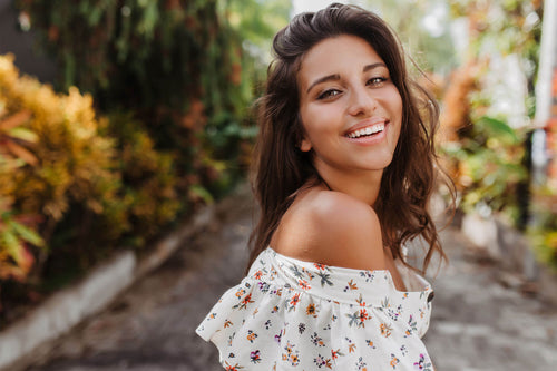 smiling girl