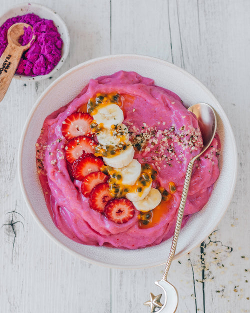 Tropical Dragon Fruit Smoothie Bowl