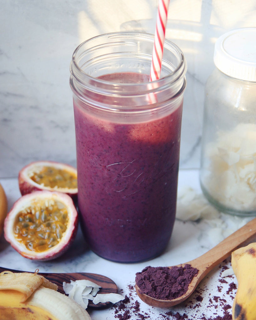 Healthy Acai Smoothie Recipe | How To Make An Acai Smoothie | Tropeaka