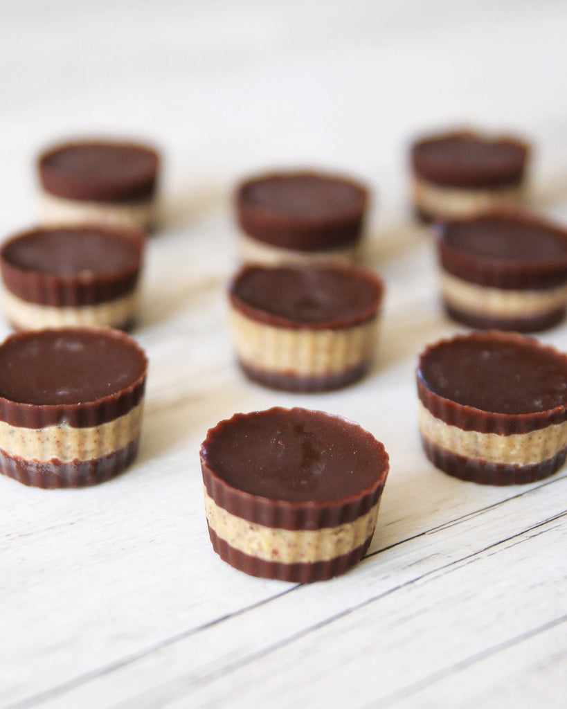 CHOC ALMOND BUTTER CUPS Tropeaka