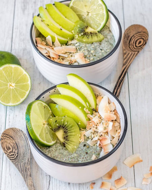 Lime Superfood Chia Pudding