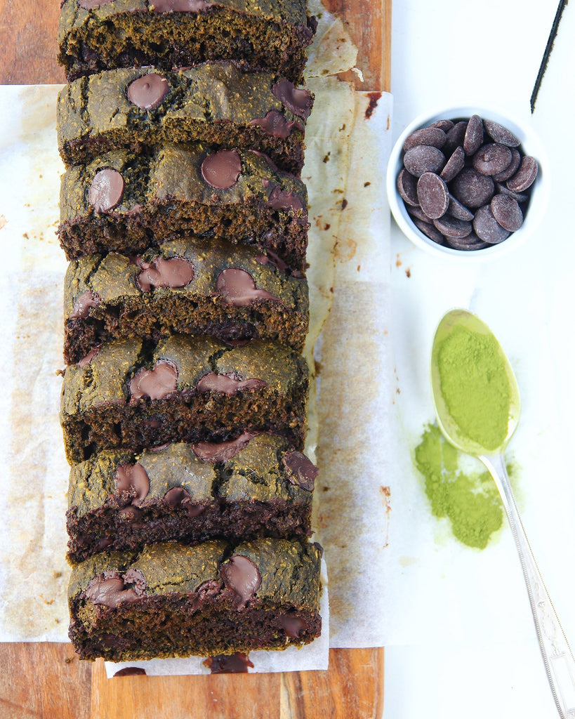 MATCHA CHOC CHIP LOAF
  
  
  
    | Tropeaka