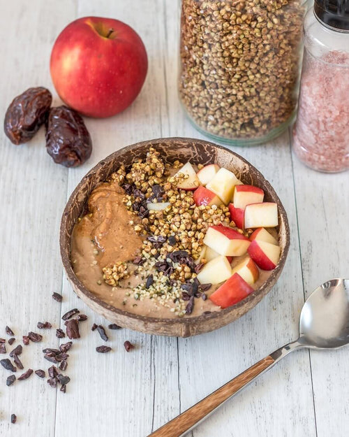 Salted Caramel Apple Smoothie Bowl