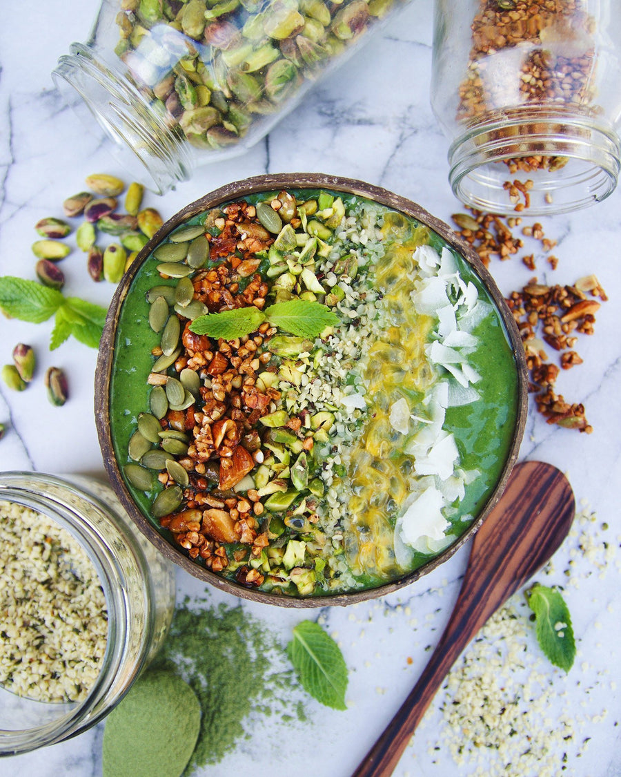 Tropical Green Smoothie Bowl