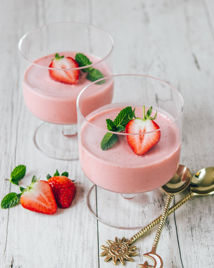 Dairy-Free Strawberry Yoghurt