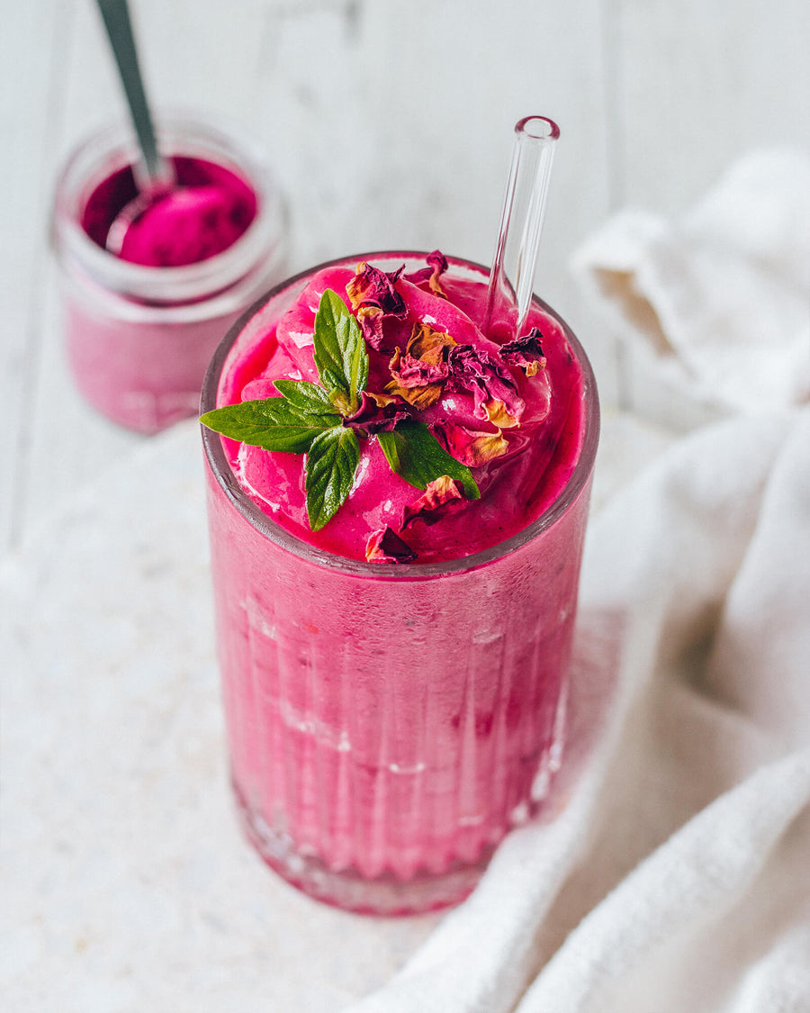 Tropical Dragon Fruit Slushie