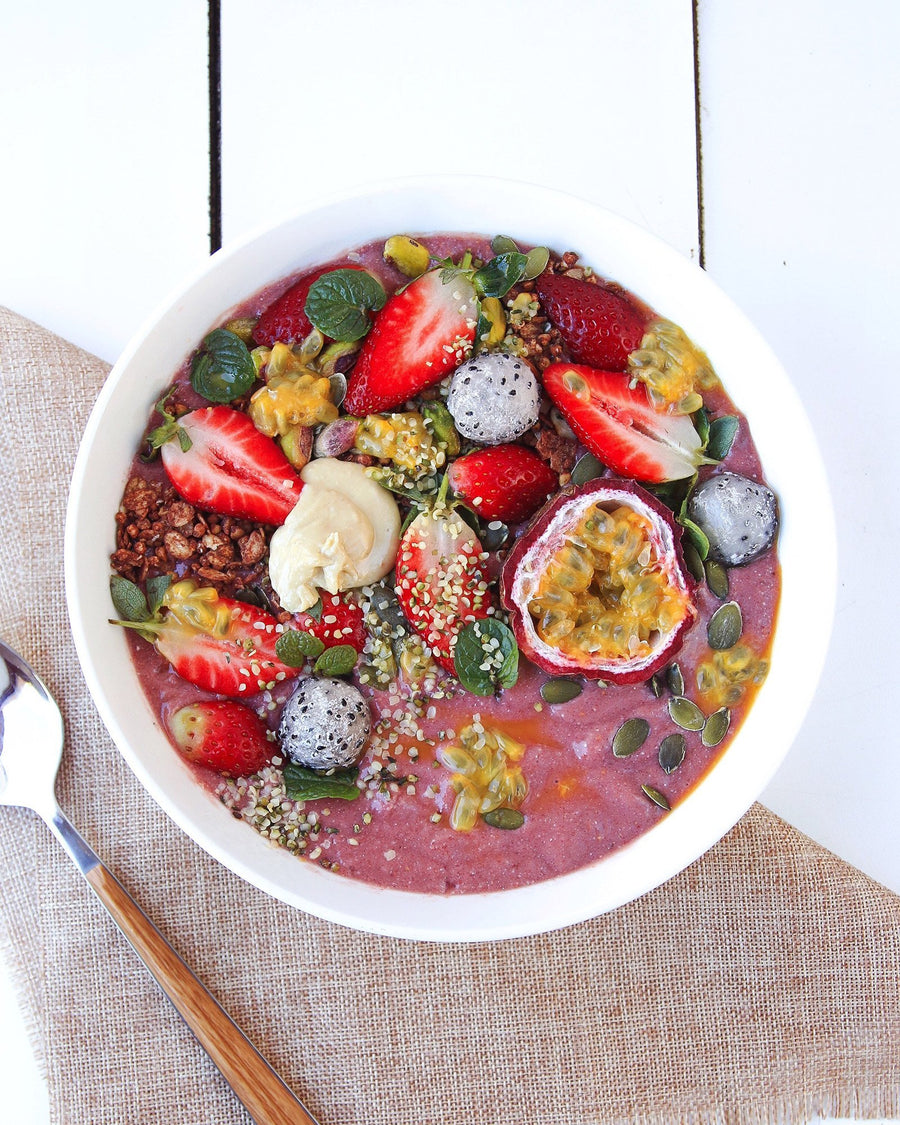 Beet Berry Smoothie Bowl