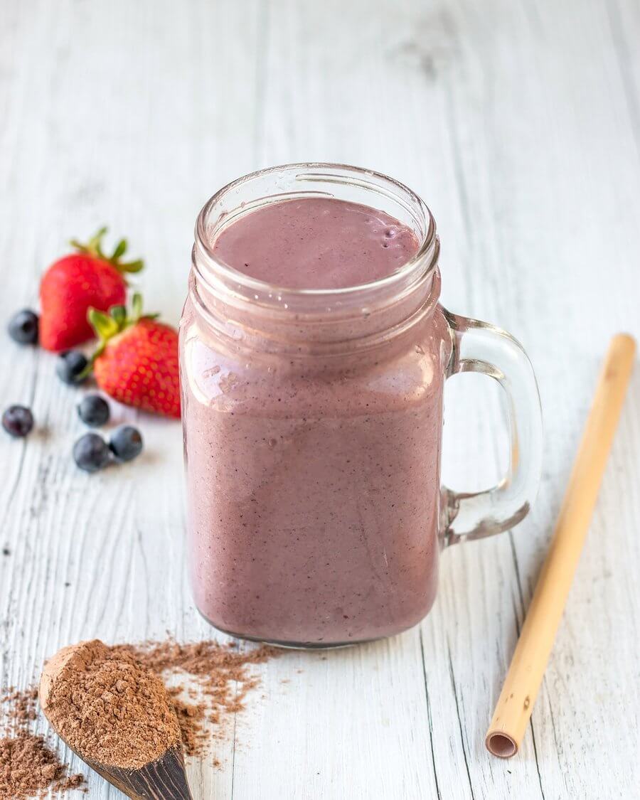 Berry Choc PB Protein Smoothie