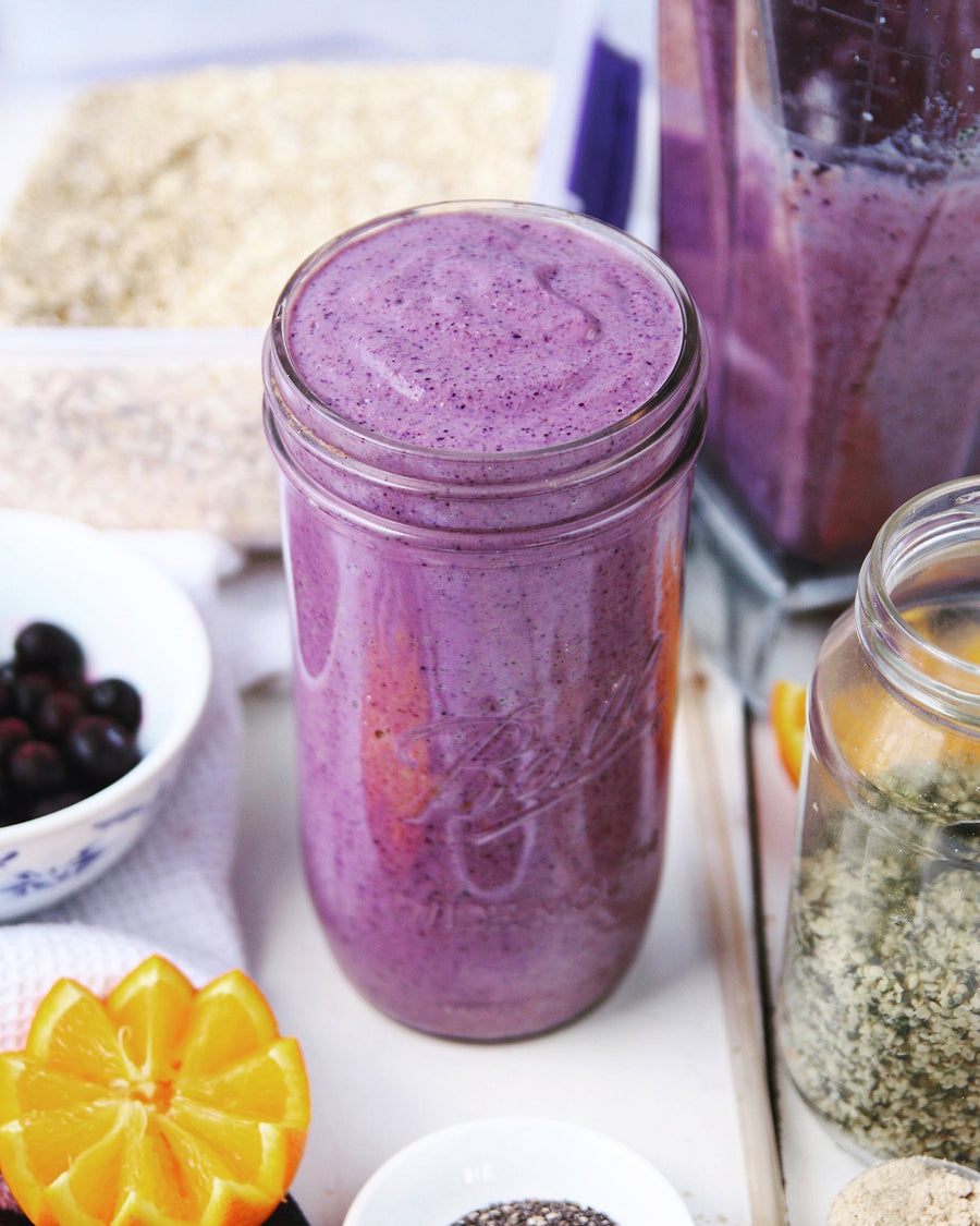 Blueberry Orange Breakfast Smoothie