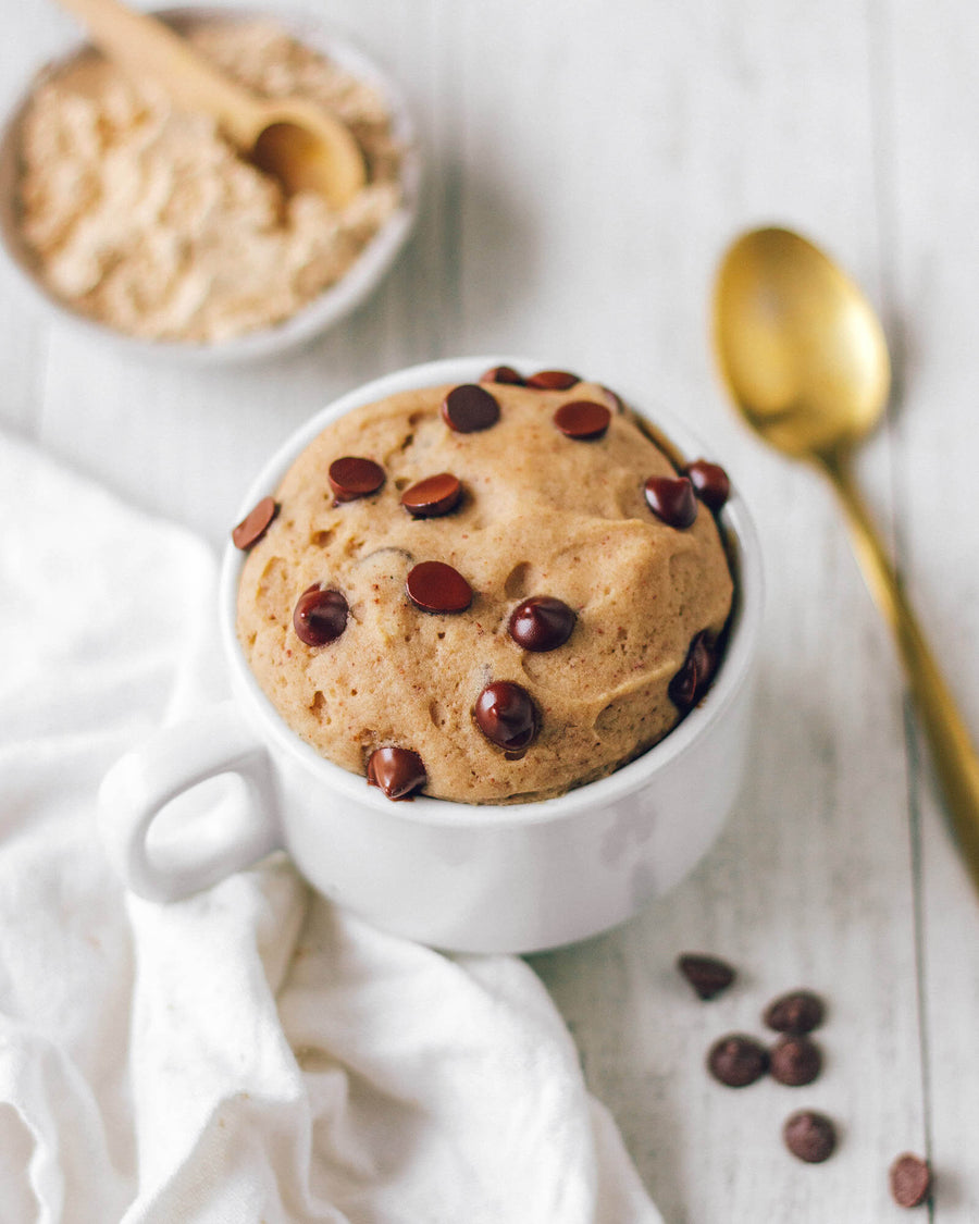 CHOC CHIP PROTEIN MUG CAKE