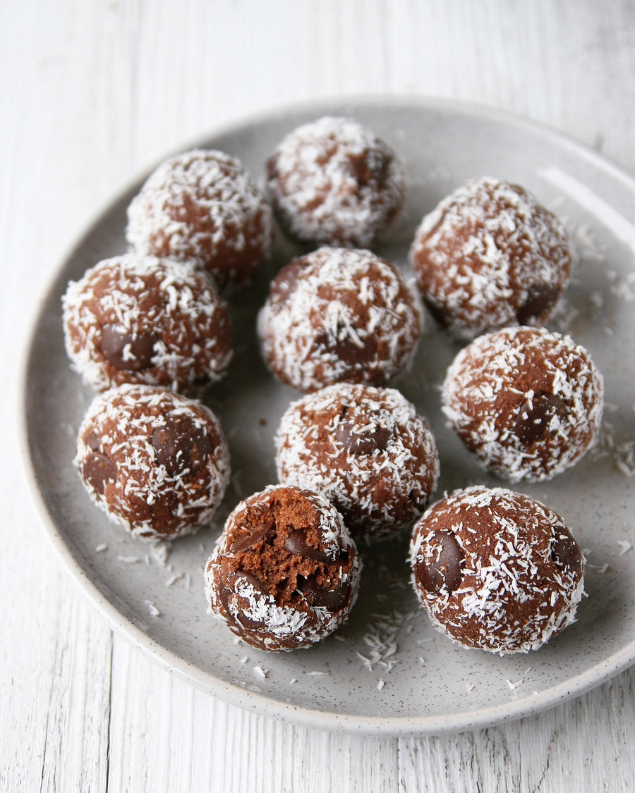 Choc Protein Cookie Dough Balls