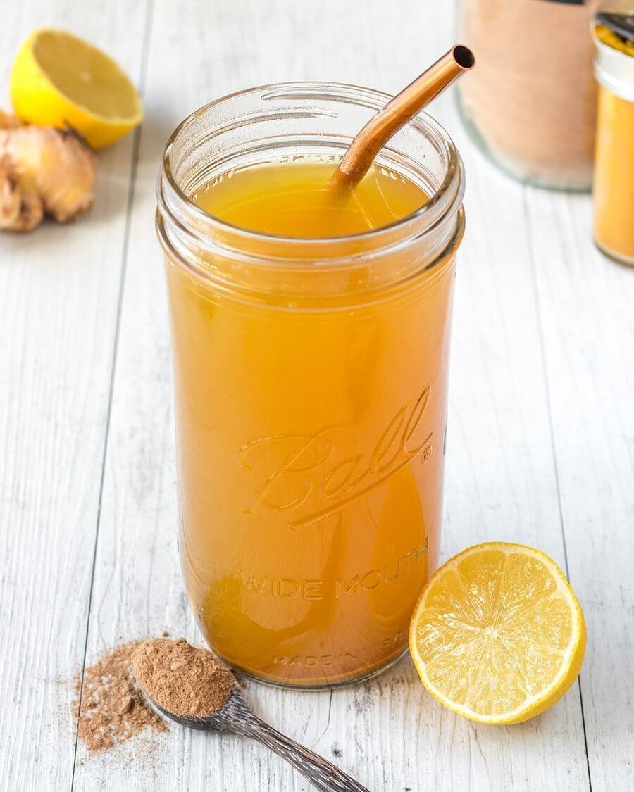 Ginger Lemon Cold & Flu Tea