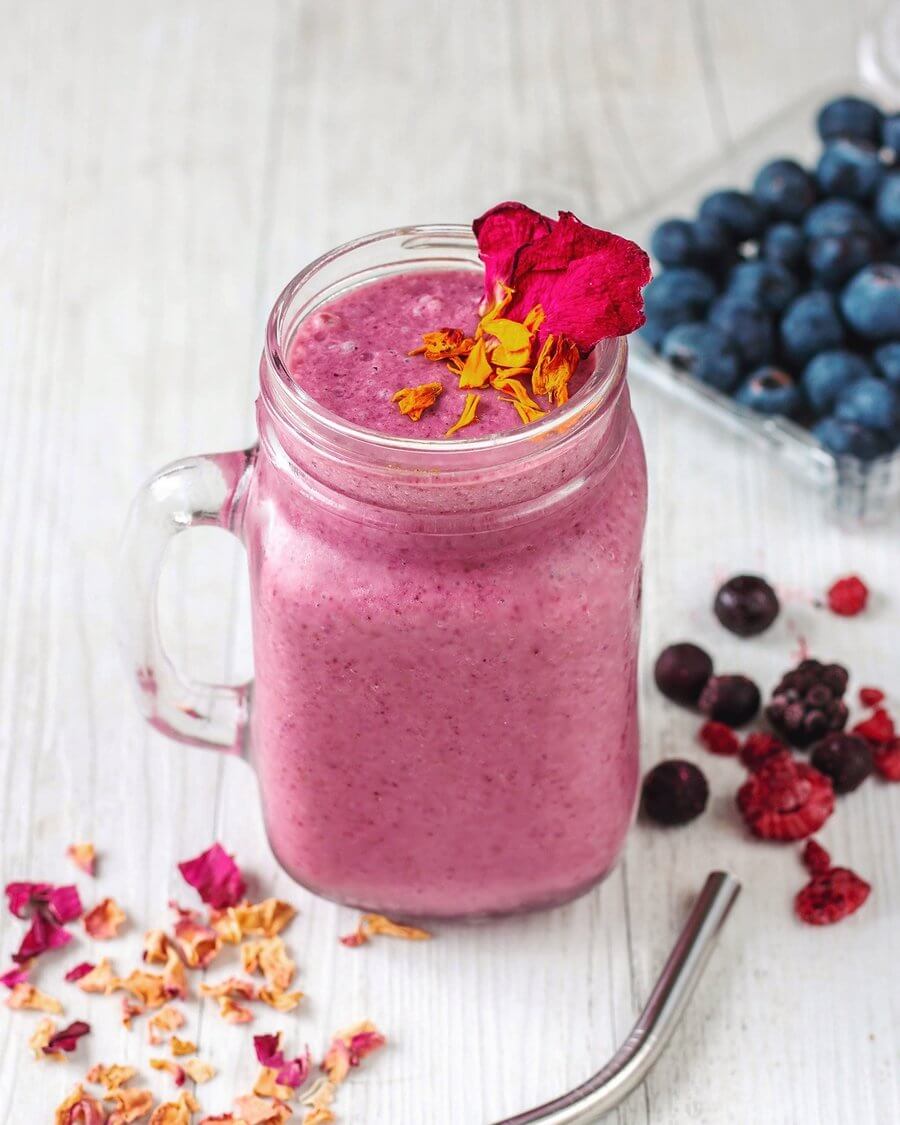 Mixed Berry BCAA Smoothie