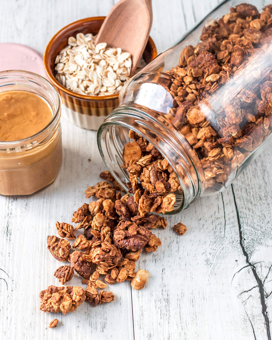 Peanut Butter Maca Granola