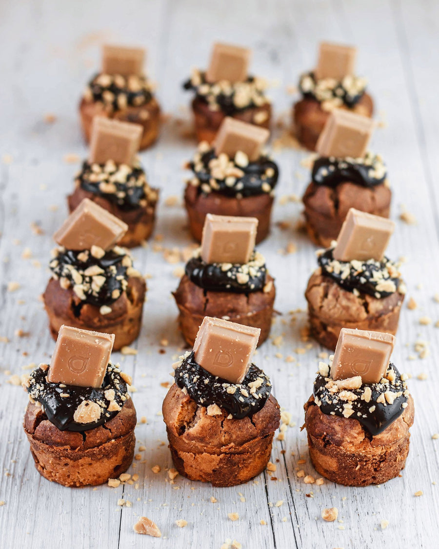 Salted Caramel & Choc Swirl Cupcakes