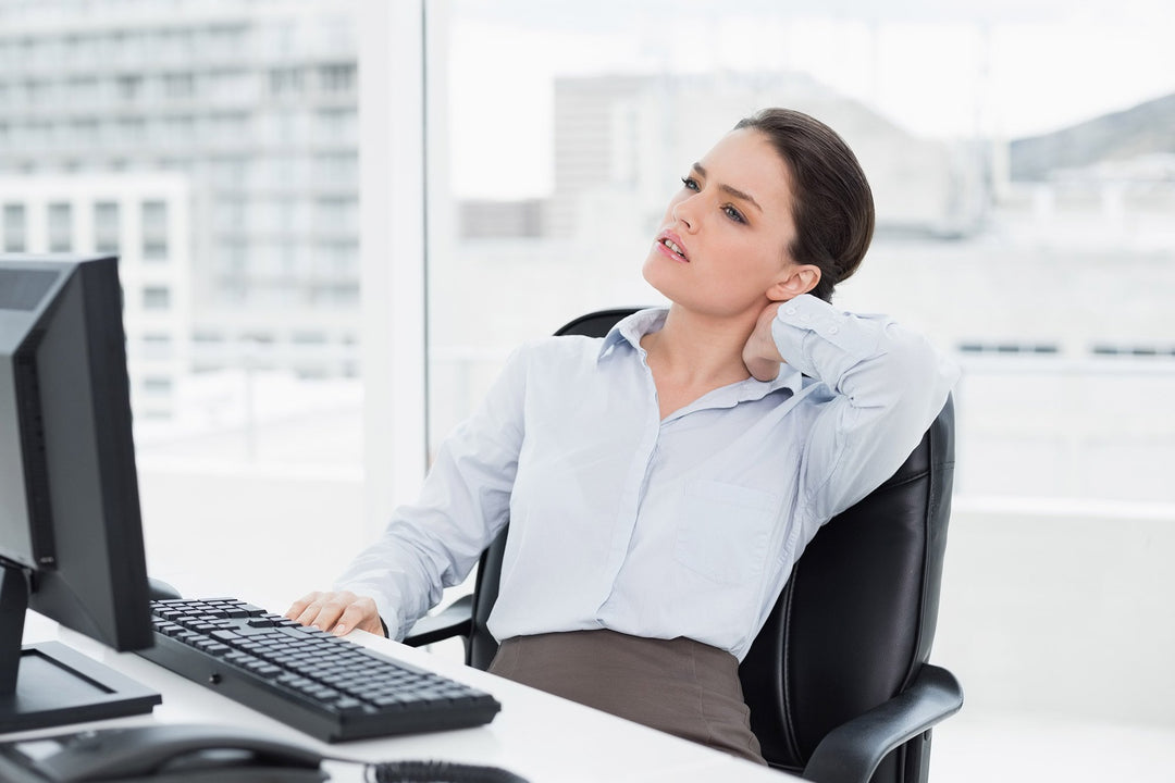 neck pain while sitting