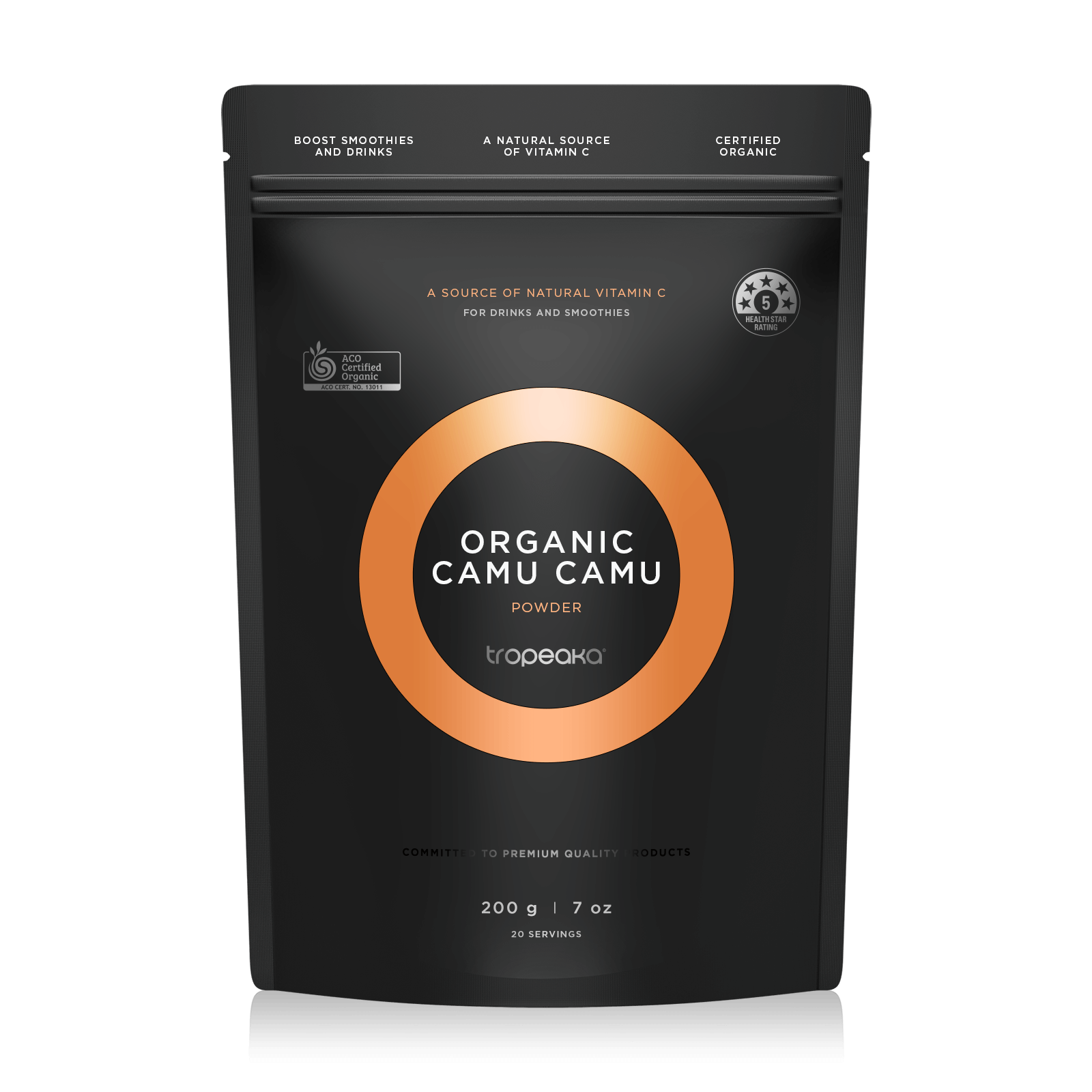 Organic Camu Camu Powder | Camu Berry Powder | Tropeaka | Tropeaka 