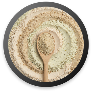 Tri-Blend ProteinPea Protein Isolate*, Sprouted Brown Rice Protein*, Pumpkin Seed Protein*