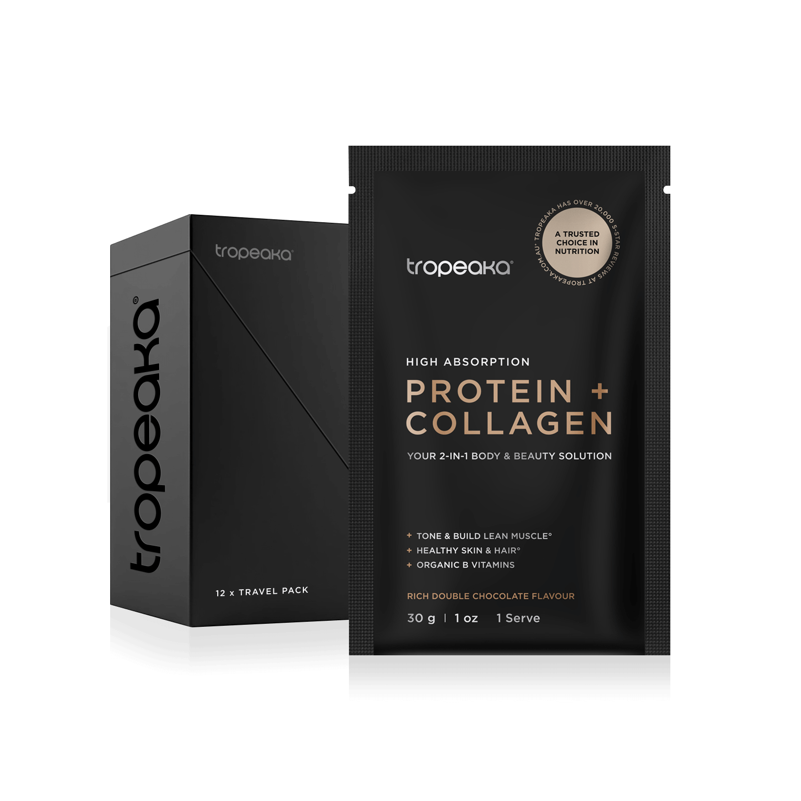 PROTEIN + COLLAGEN | TRAVEL 12 PACK