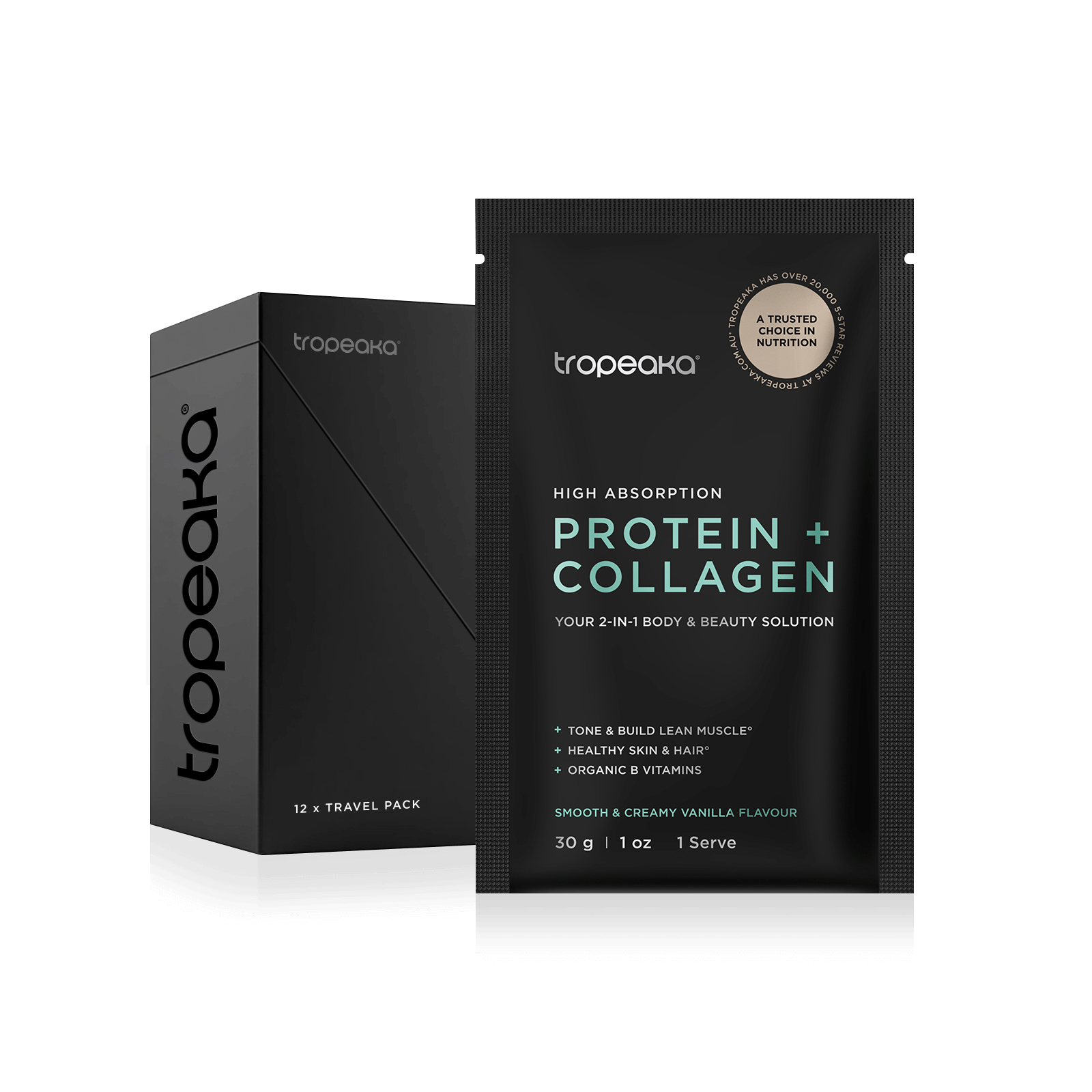 PROTEIN + COLLAGEN | TRAVEL 12 PACK