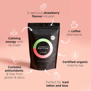STRAWBERRY MATCHA TEA
